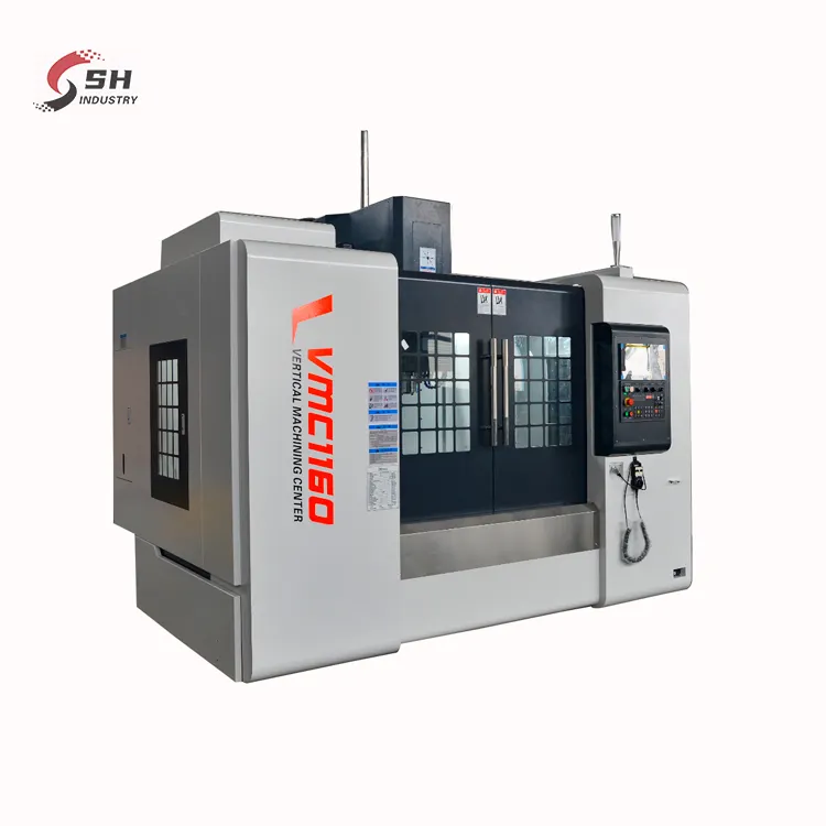 VMC 1160 machining center high quality 4 axis cnc vertical machining center