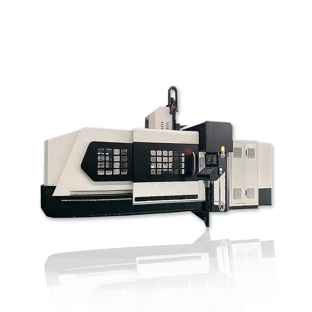 High speed cnc plate drilling and milling machine GMC1613 Fanuc 3 Axis CNC Gantry Milling Machining